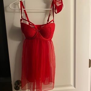 Victoria secret valentines outfit
